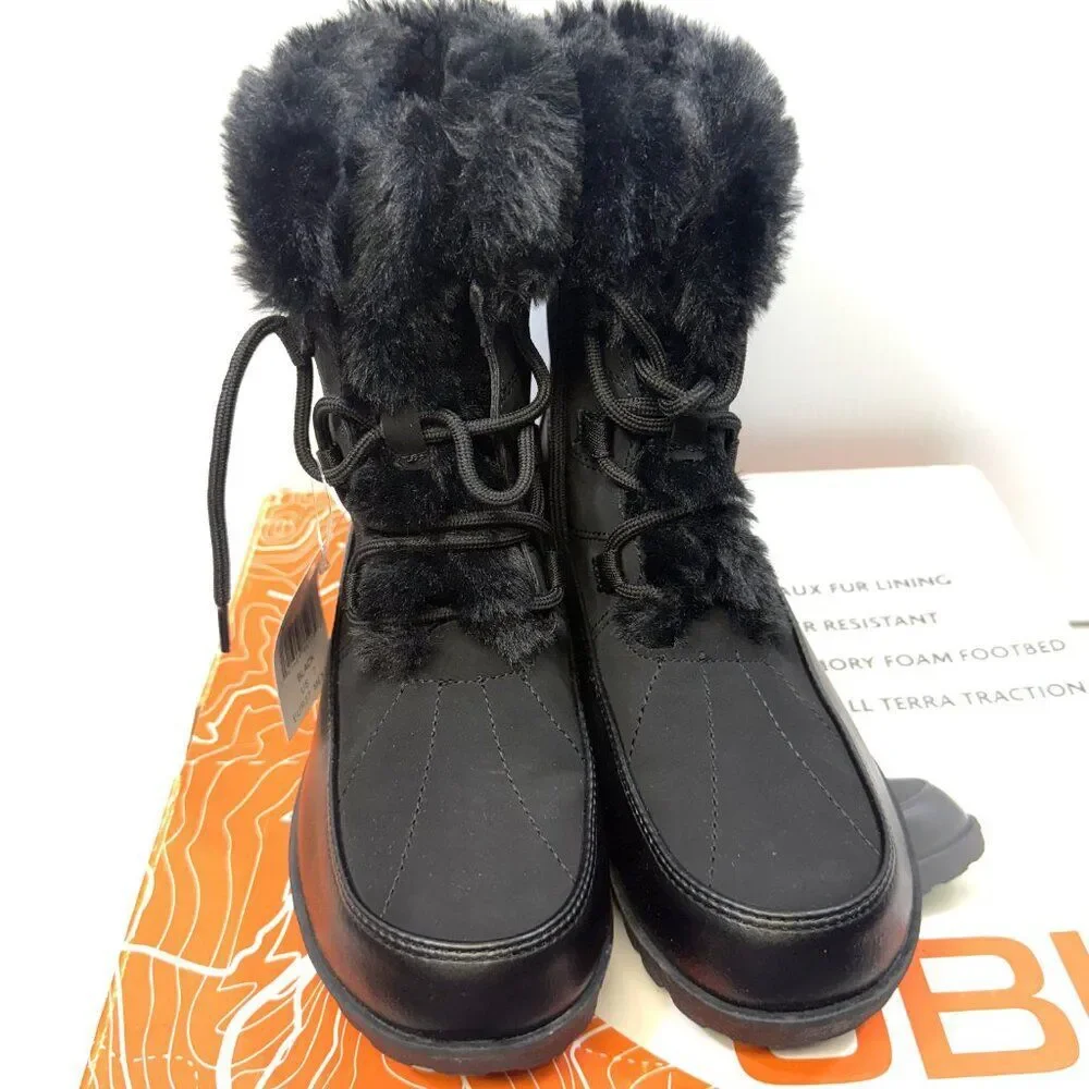 JBU by Jambu Colorado Winter Boots | Black | Soft faux fur lined Cozy Warm